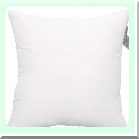 Hypoallergenic White Square Pillow Insert - Decorative Cushion Filler for Sofa, Couch, Bed - Living Room Decor - Pack of 1 - 20x20 Throw Pillows