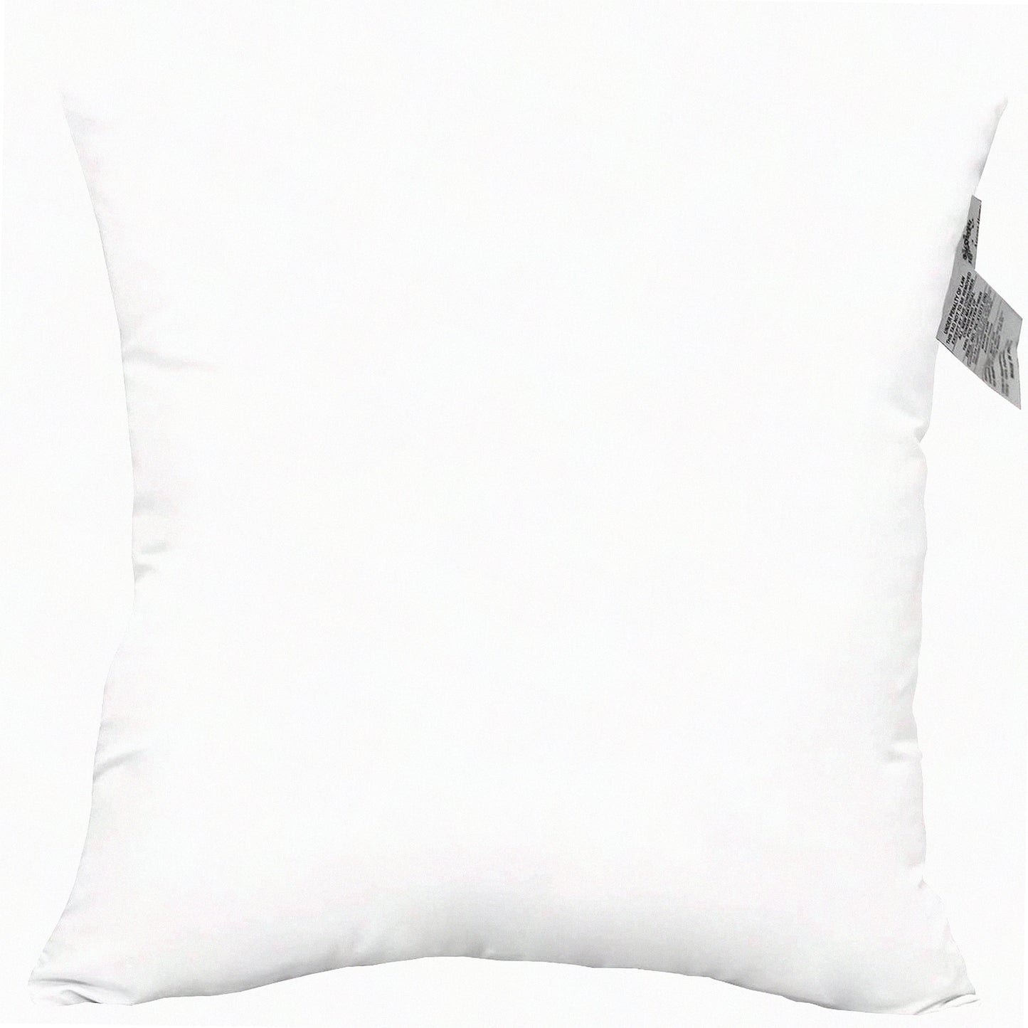 Hypoallergenic White Square Pillow Insert - Decorative Cushion Filler for Sofa, Couch, Bed - Living Room Decor - Pack of 1 - 20x20 Throw Pillows