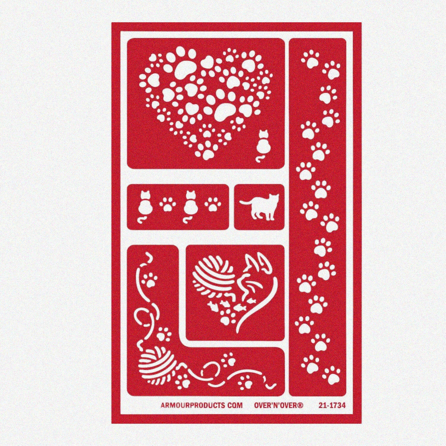Reusable Glass Etching Kit Brown 5x8 inches
