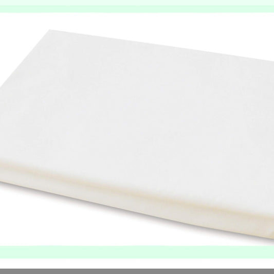 Luxury Cotton Pillowcase - 400 Thread Count, Fits 7.5" Foam Wedge Pillow 26" x 25". Soft, Breathable, Hypoallergenic Cover for Better Sleep & Comfort.