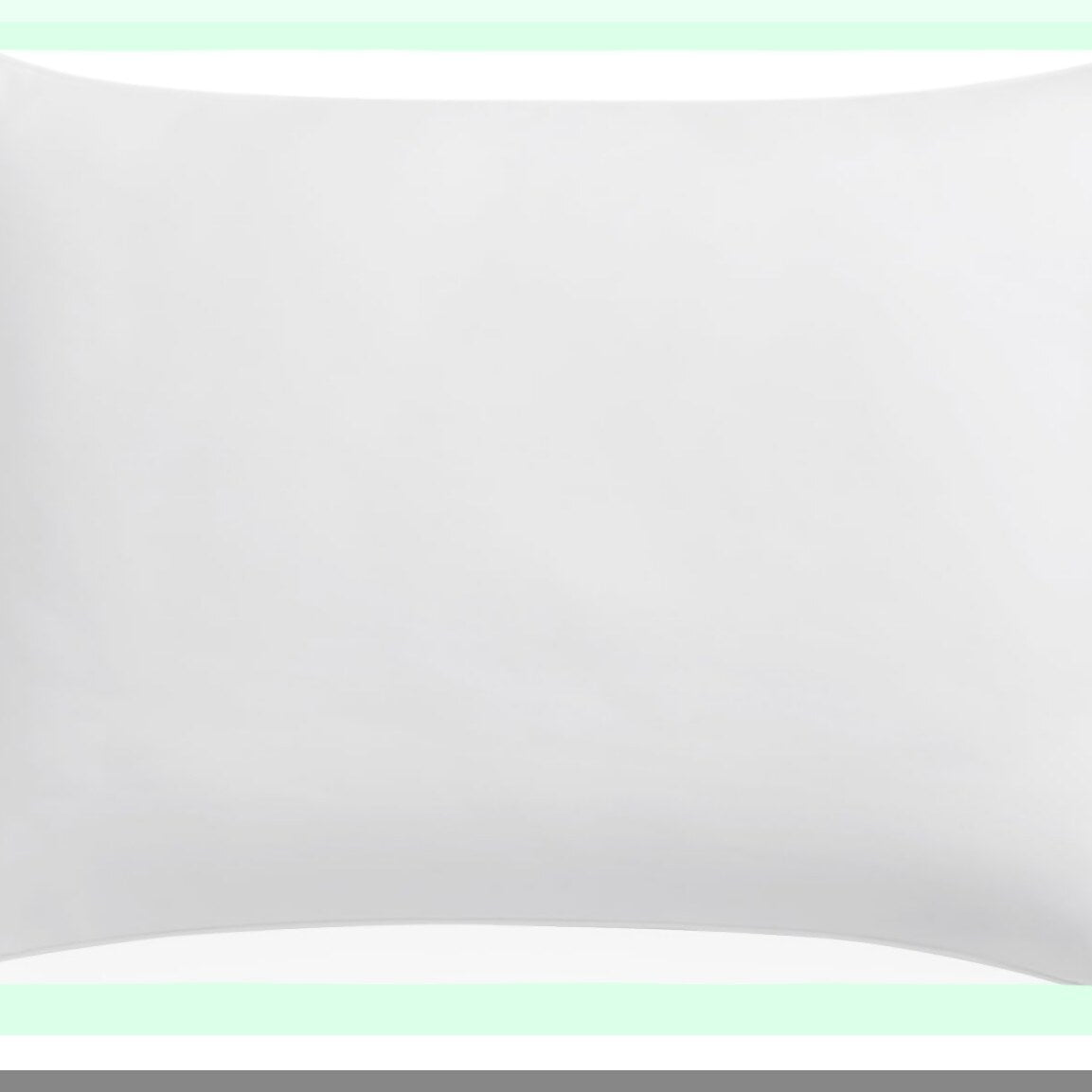 CoolMax Comfort Pillow and Sham Set - Hypoallergenic Cooling Technology Bedding for Twin Full Queen Size Beds. Down Alternative, Machine Washable, Standard 20 x 28-inch, White.