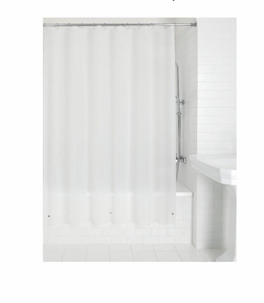 Lightweight PEVA Shower Curtain Liner 70x71" Frosty
