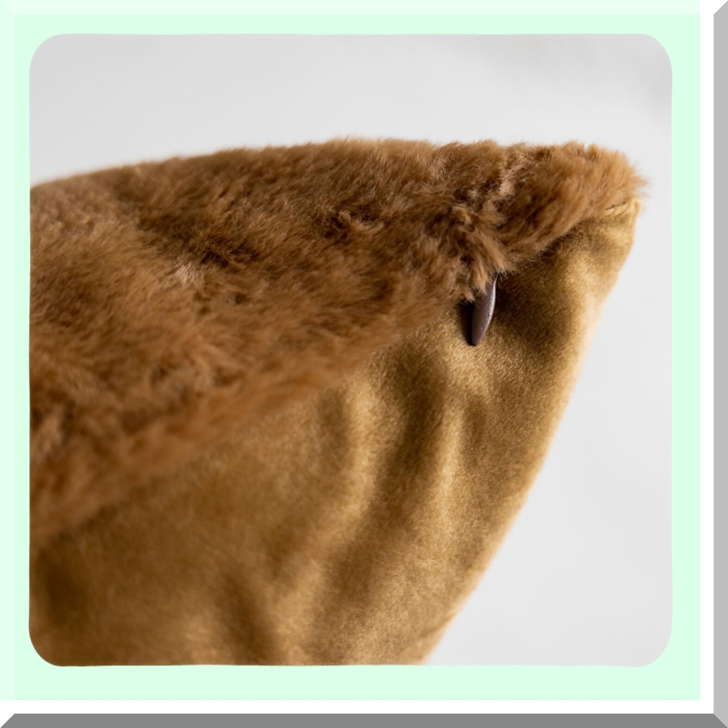 Brown Velvet Dream Pillow Covers - Set of 2 Euro Pillows 26x26 for Sofa & Couch Decor. Luxurious Accent Pillow Covers for Women & Girls, 26x26 inch