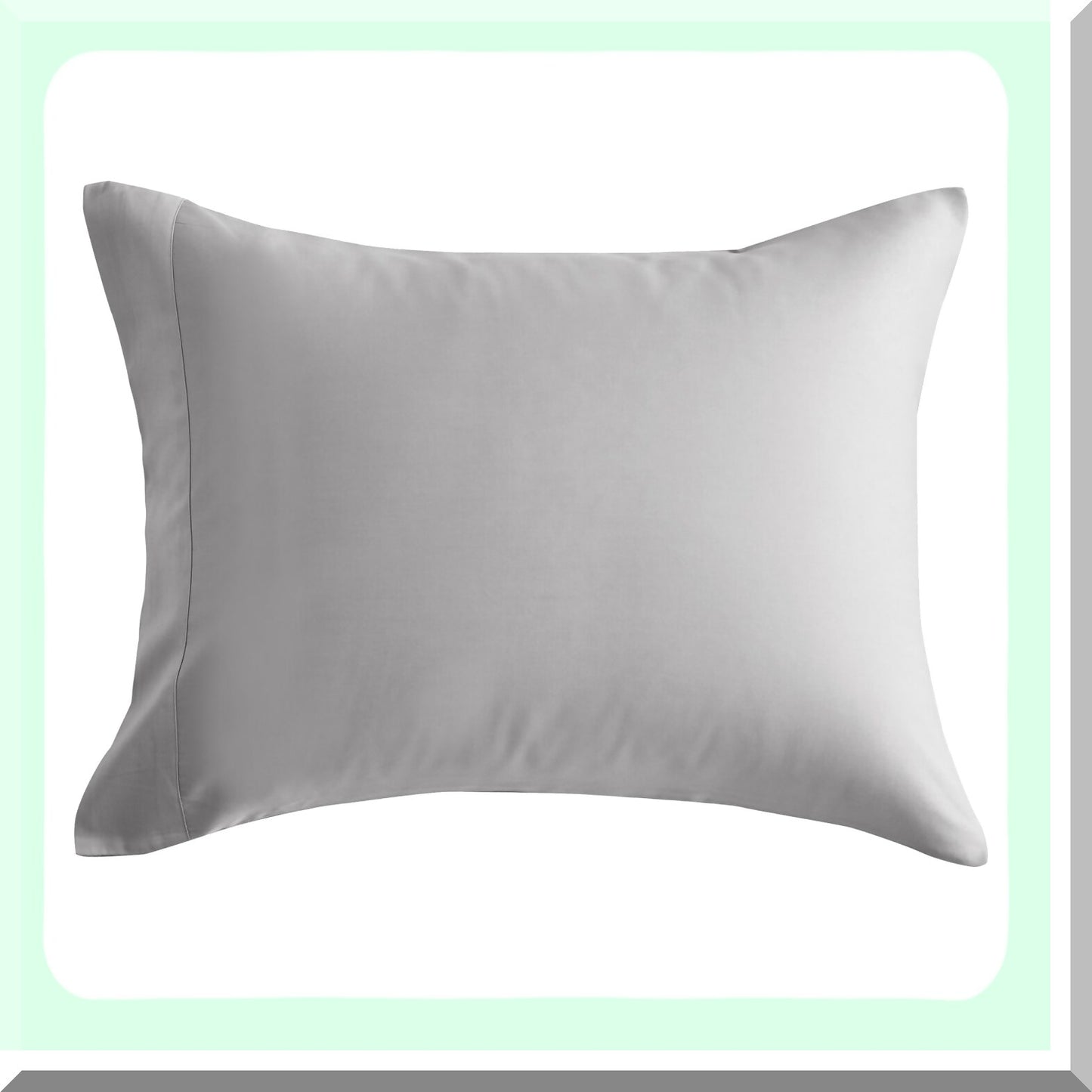 CoolBamboo Silky Soft Pillowcase Set - Buttery Smooth & Breathable, Oeko-TEX Certified, High GSM, 16" Deep Pockets Queen Size - Ideal for Hot Sleepers (Dove)