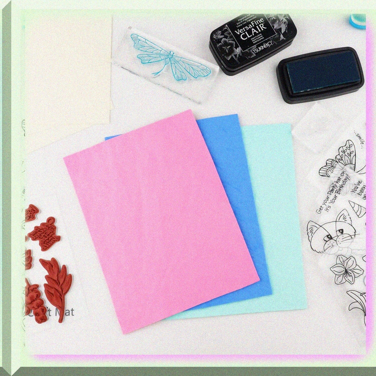 3-Pack 6x8 Inch Stamp Shammy Cloths for Cleaning