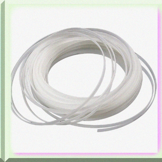 10 Meters Clear Plastic Boning Roll 1/5" Wide