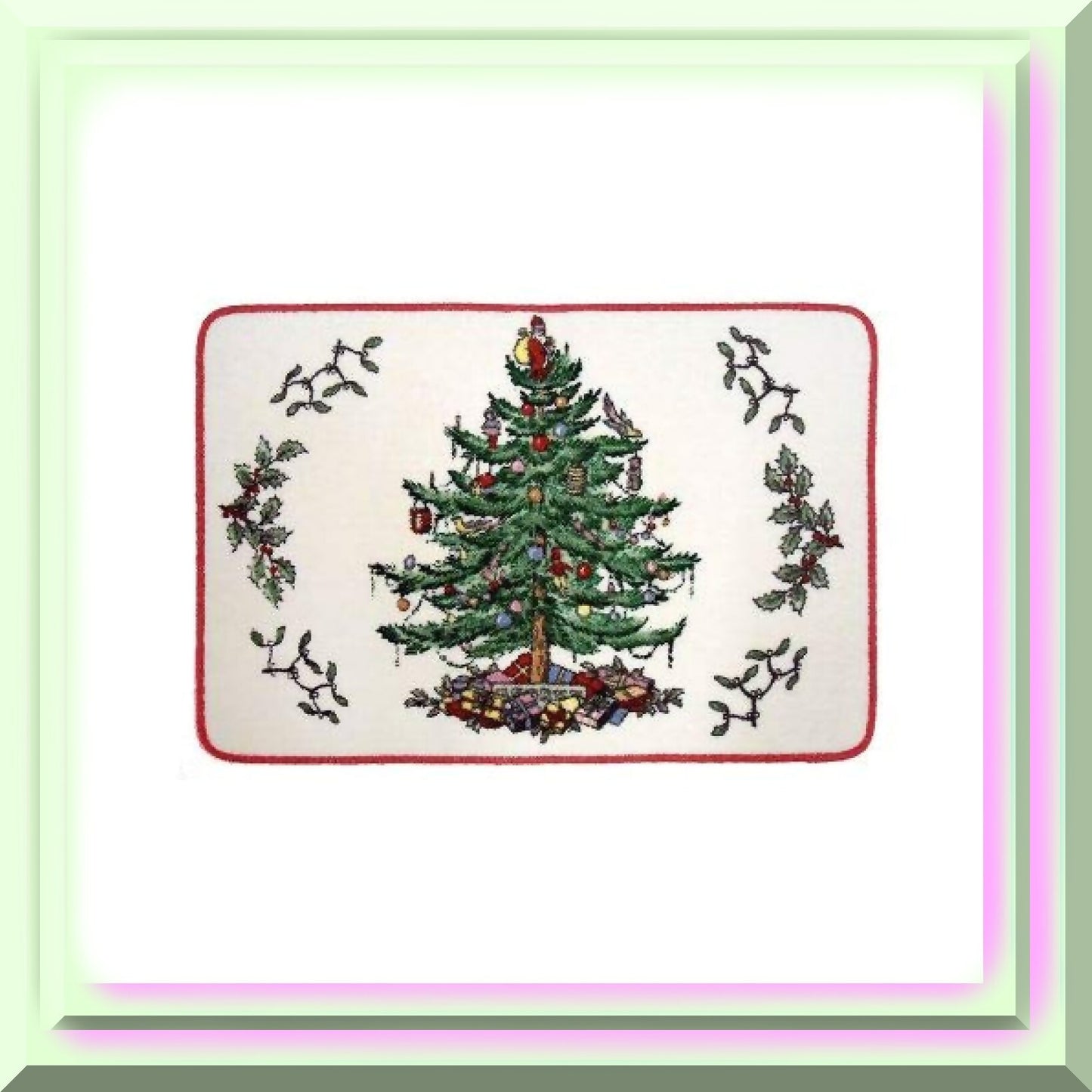 Cotton Bath Rug 20" x 30" Tree Collection