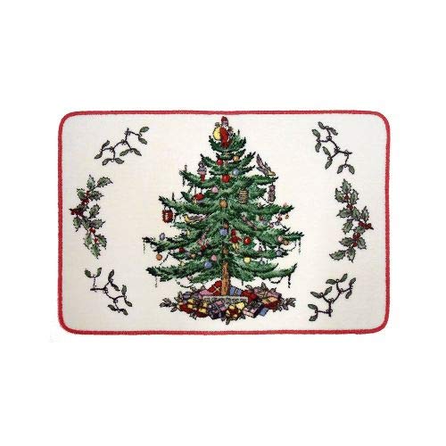 Cotton Bath Rug 20" x 30" Tree Collection