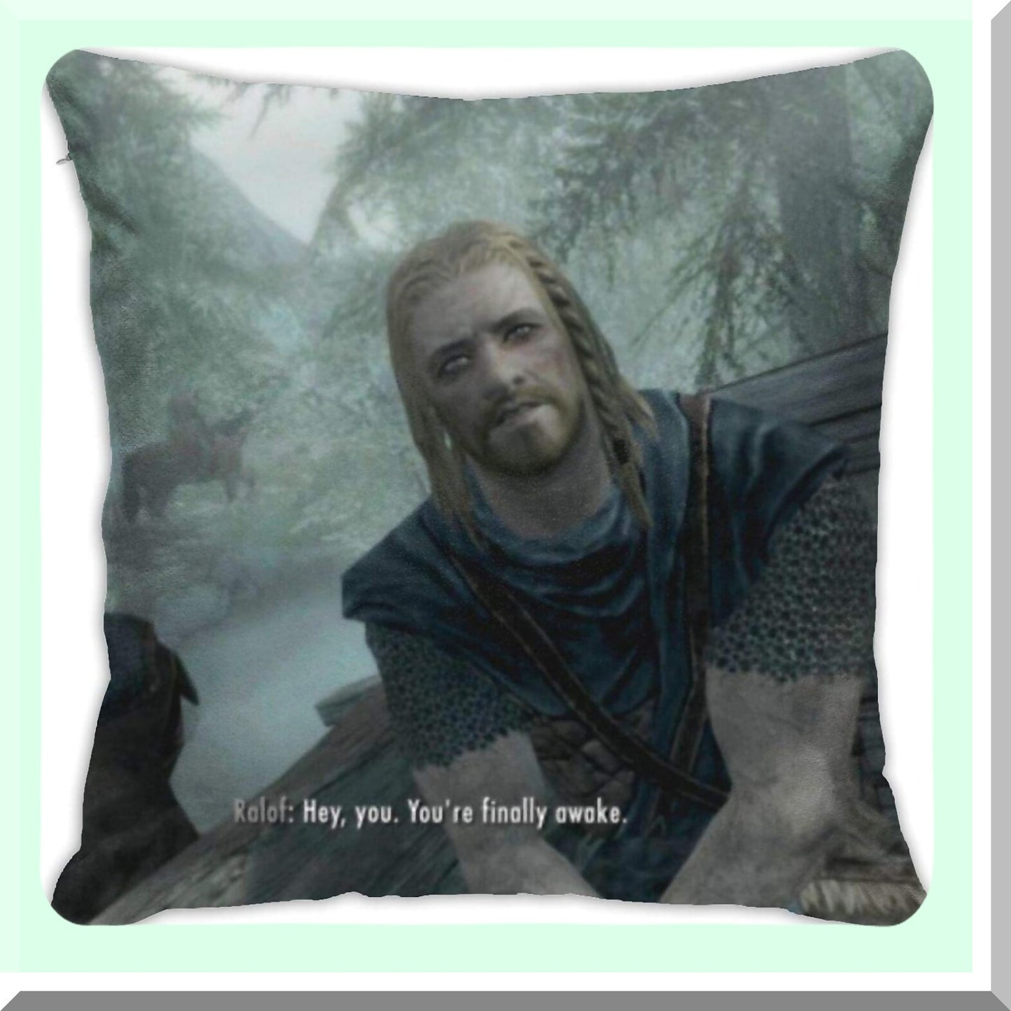 AwakeDream Square Pillow Case - Home Decorative Throw Pillow Covers 18x18 Inch - Bedroom Couch Sofa Accent - Soft Cushion Cover - Cozy Decor