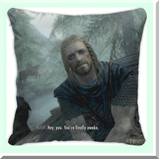 AwakeDream Square Pillow Case - Home Decorative Throw Pillow Covers 18x18 Inch - Bedroom Couch Sofa Accent - Soft Cushion Cover - Cozy Decor