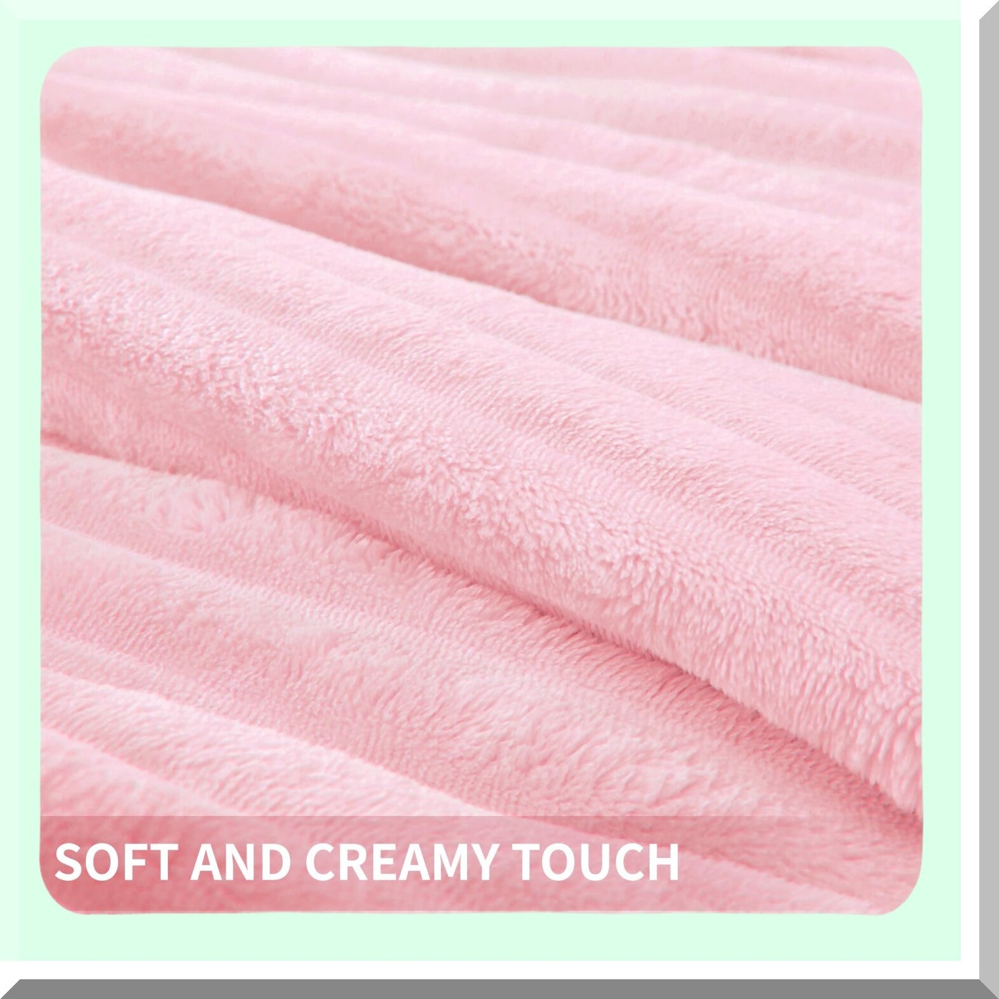 Winter Bliss Plush Comforter Set - Pink Fleece 3-Piece Bedding Set for Size Bed - Soft Warm Fluffy Luxury - Includes 1 Comforter and 2 Pillowcases - Cozy Bedroom Decor