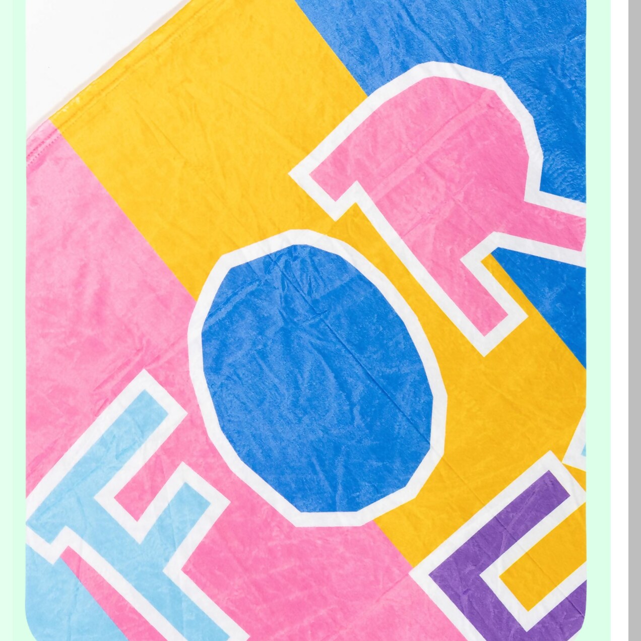 UltraColor Mega Cozy Blanket - Vibrant, Oversized, and Super Soft with Signature Color Block Design