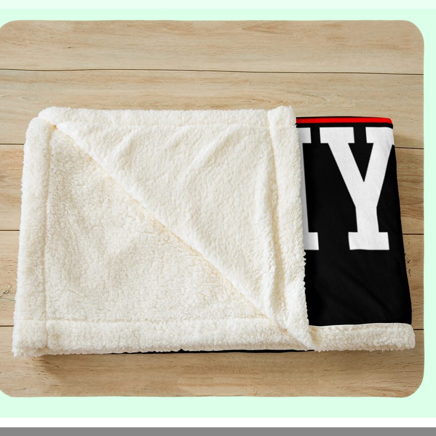GrappleCozy Sports Theme Sherpa Throw Blanket - Plush, Breathable, Fuzzy Flannel for Kids, Women, Men - Wrestler Decor, Black & White, 50"x60"