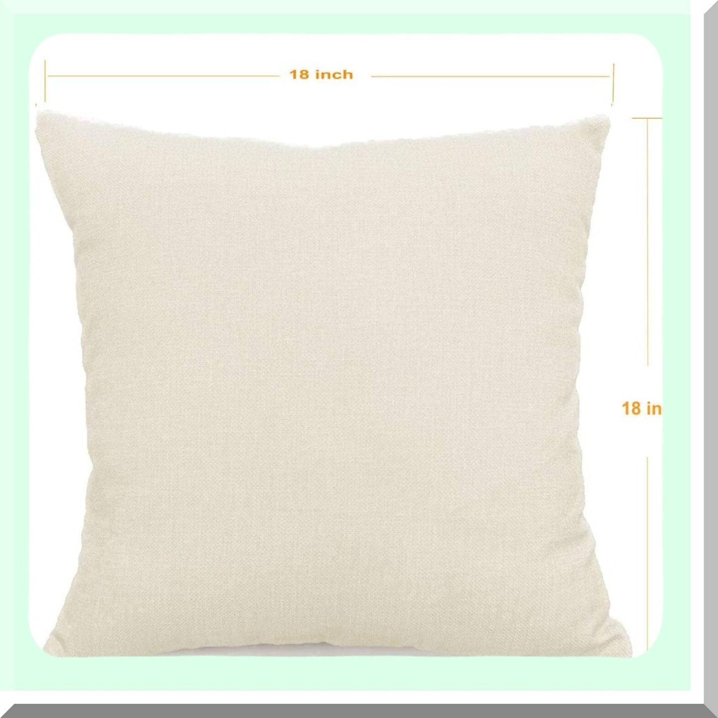 Winter Wonderland Holiday Pillow Covers - Set of 4 Snowman Reindeer Gloves Eucalyptus Throw Pillow Cases, 18 x 18 Inch Winter Stripes Cushion Decoration for Sofa