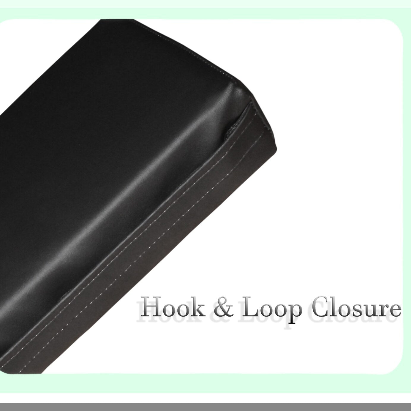 ErgoAlign Lumbar Support Pillow - Orthopedic Memory Foam Cushion for Back Pain Relief - 12x8x3 Inch Rectangular Bolster - Black Color