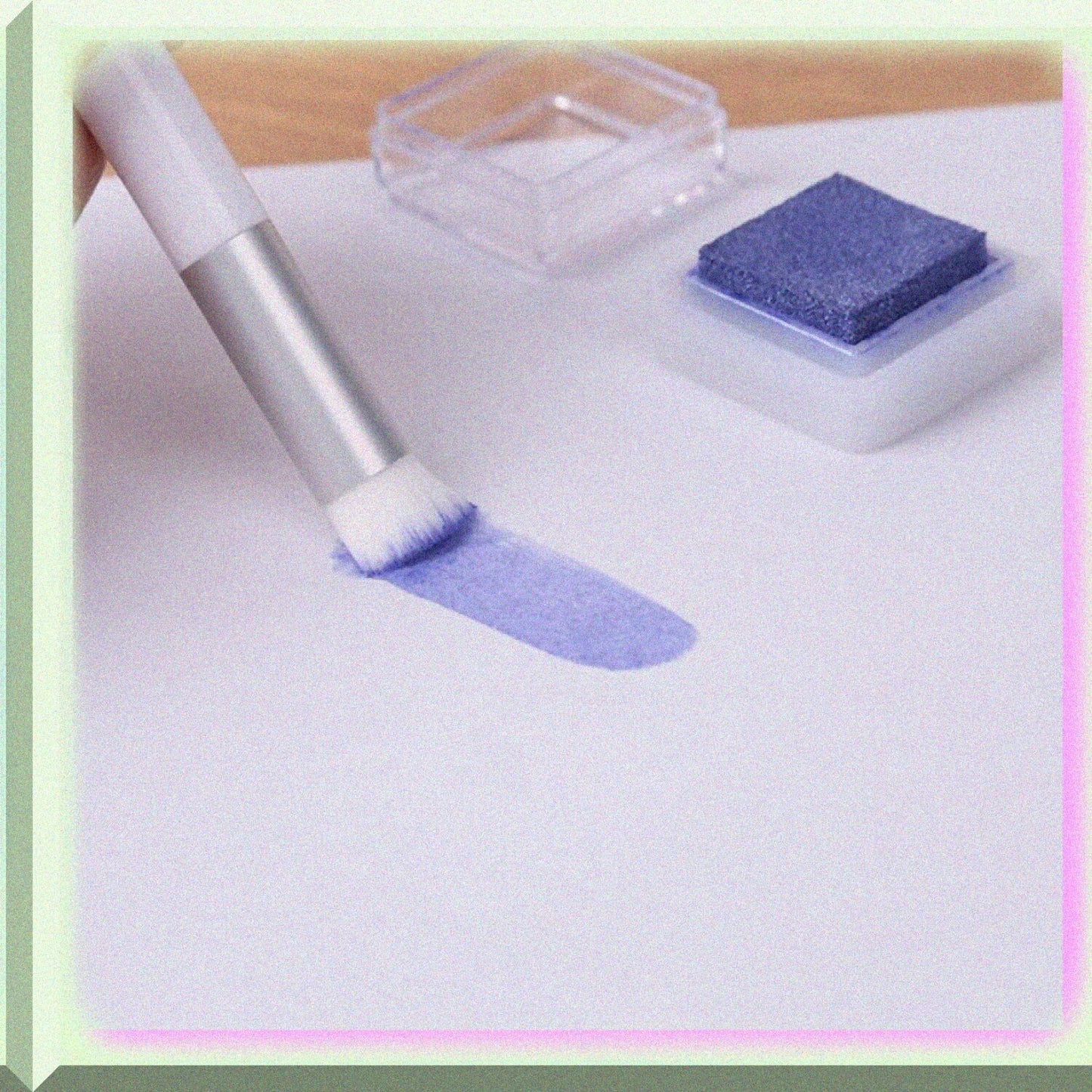 10 Pack Mini Blending Brushes for Card Making and Art Projects