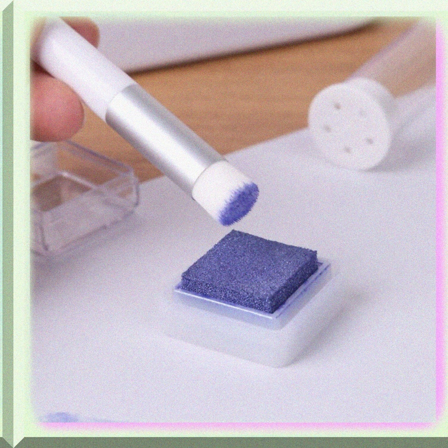 10 Pack Mini Blending Brushes for Card Making and Art Projects