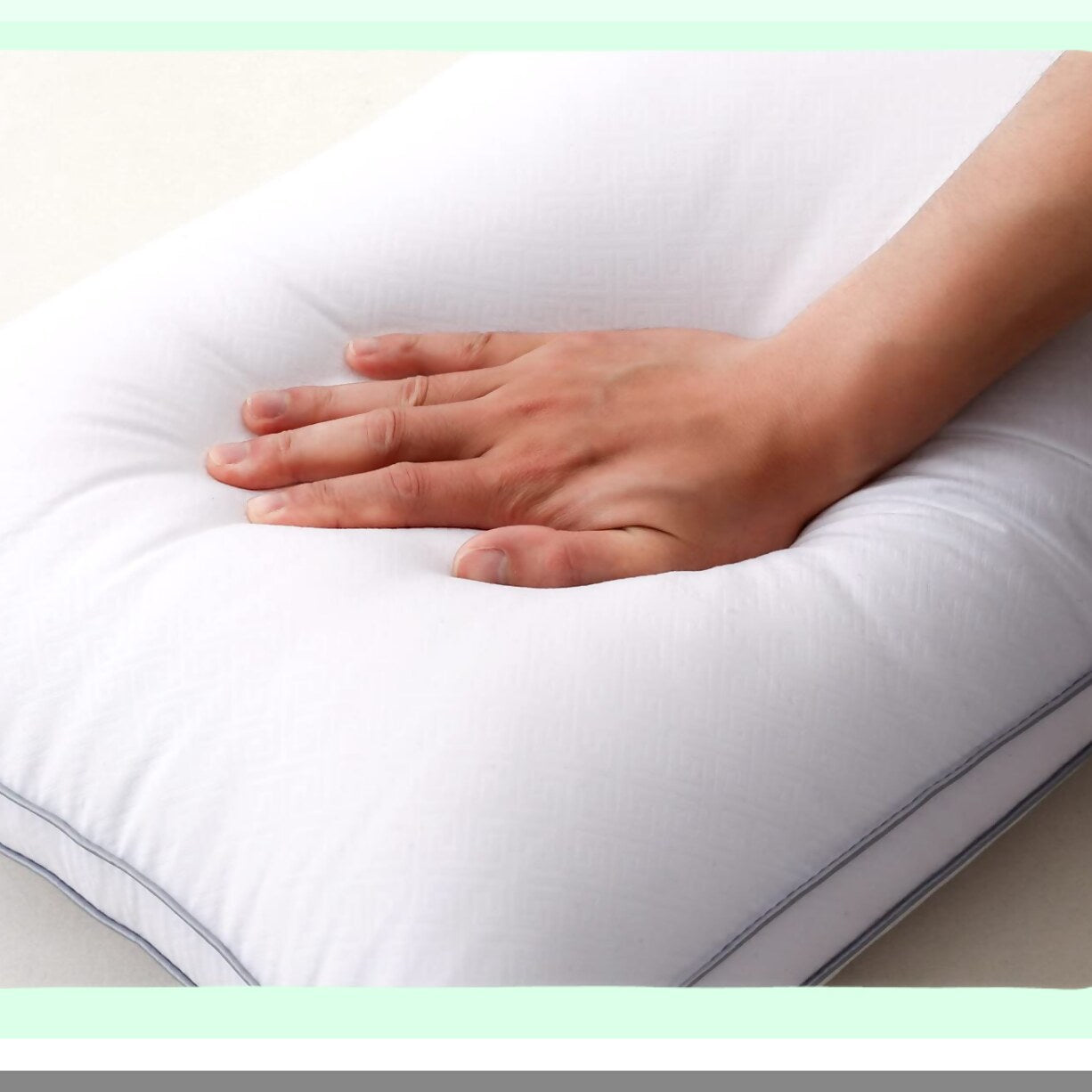 FluffyDreams Pillow Set - Medium Firm Hotel Collection Pillows for Sleeping - Super Soft Down Alternative - Side & Back Sleeper Pillows for Adults - Set of 2