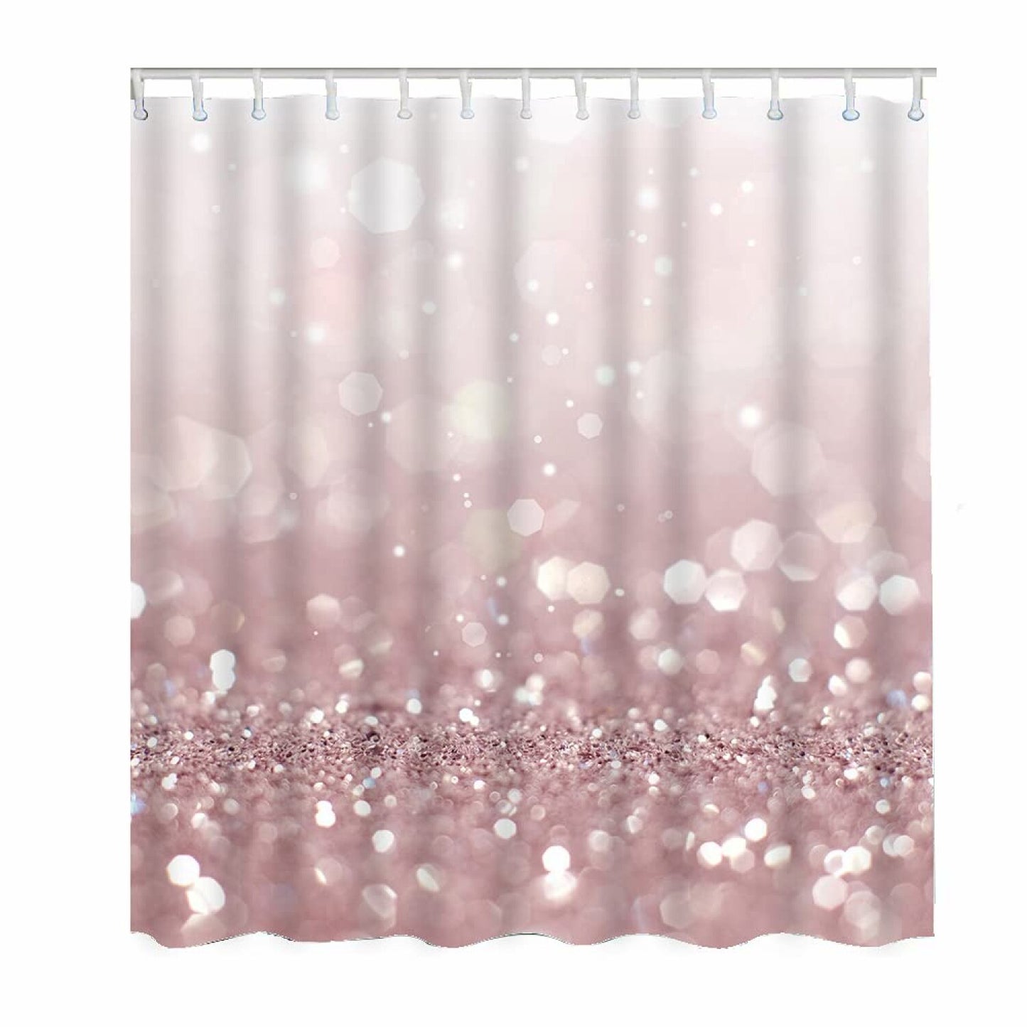 Pink Bokeh Light Shower Curtain 60x72 Inches
