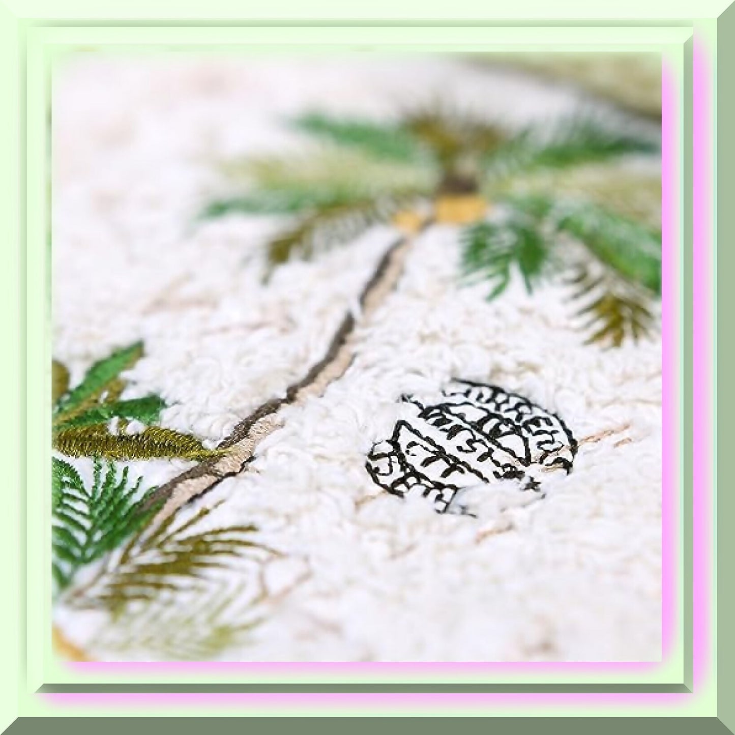Bath Mat, Soft Absorbent, Colony Palm Collection