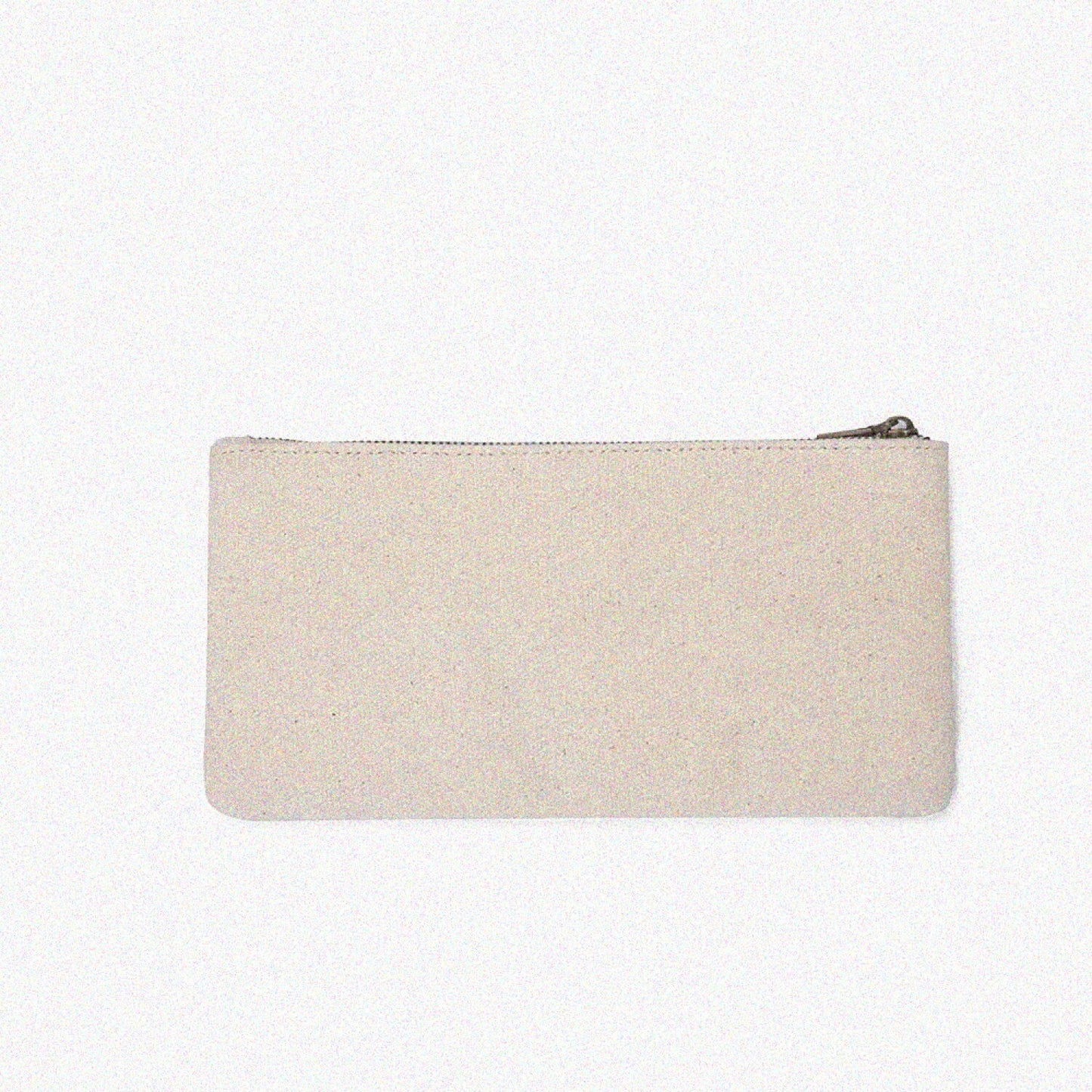 Canvas Pencil Pen Case Beige S