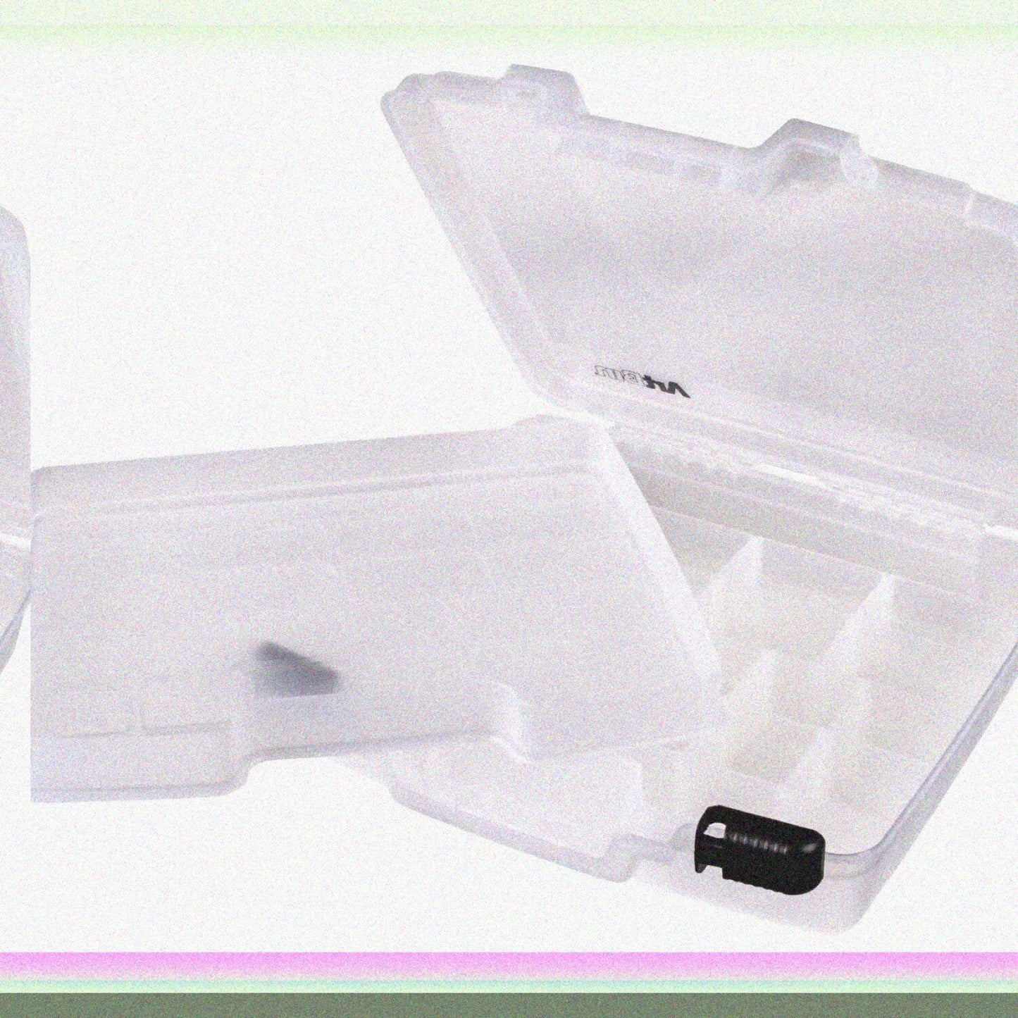 Deep Base Carrying Case 15x3.25x14.375 Translucent