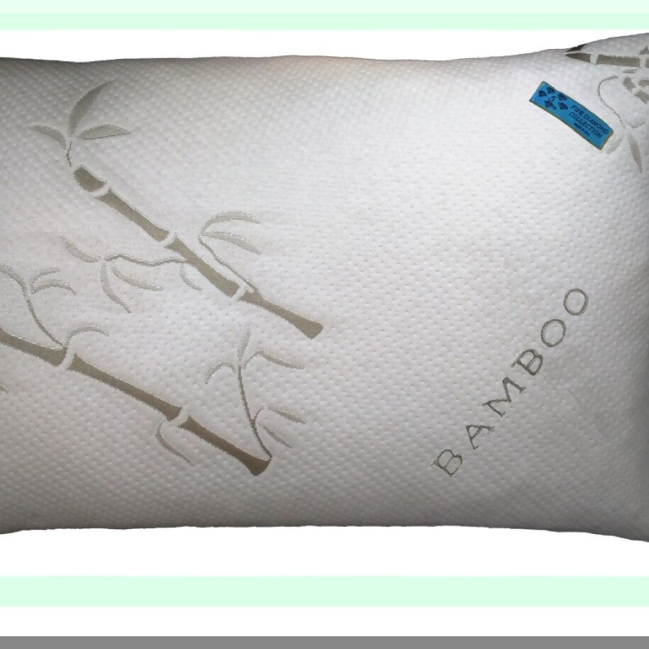 SleepEase Memory Cloud Pillow - Supportive Shredded Foam for Side, Back, Stomach Sleepers. Perfect for Toddlers and Travel.