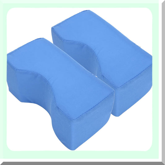 ElevateEase Leg Support Cushion Set - Ankle & Foot Elevator Pillows for Elderly Patients, Anti Bedsore Foam Pads, Leg Rest Elevating Pillow