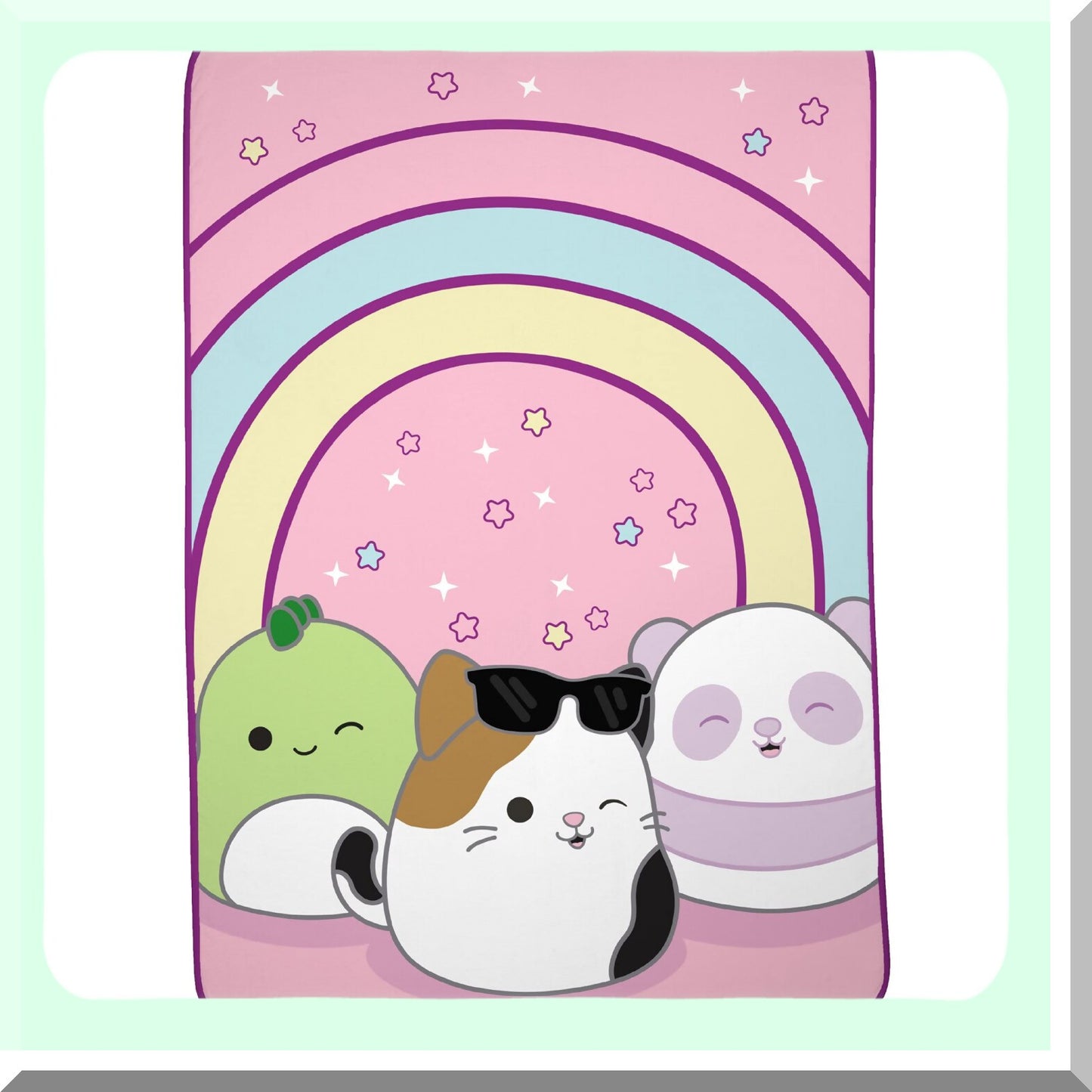 CozyDreams Ultra-Soft Twin Plush Throw Blanket, 62"x90" - Perfect for Squishmallows Bedding"