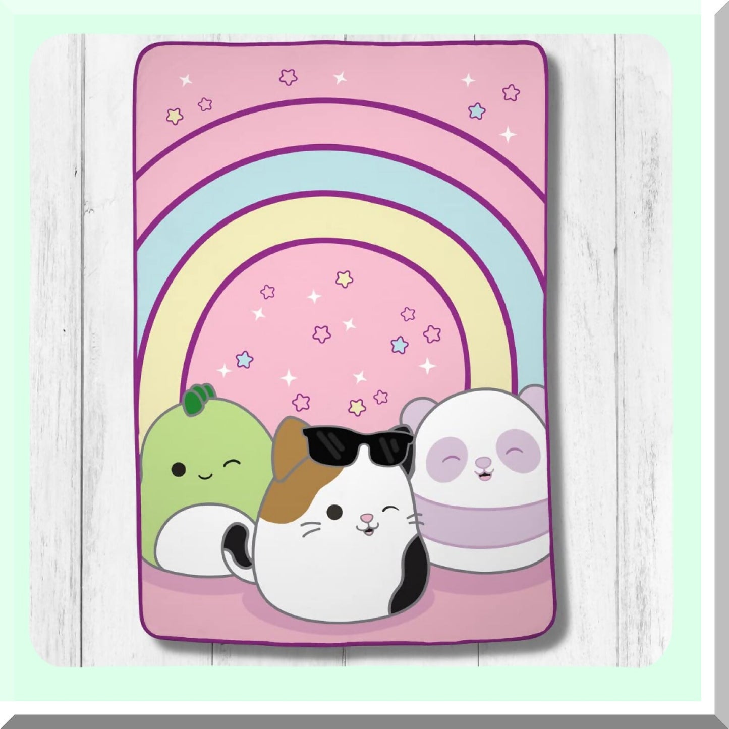 CozyDreams Ultra-Soft Twin Plush Throw Blanket, 62"x90" - Perfect for Squishmallows Bedding"