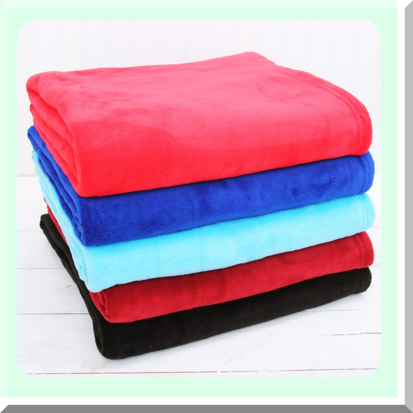 UltraSoft Cozy Fleece Throw Blanket - 50"x60" Plush Microfiber in Lime Green"