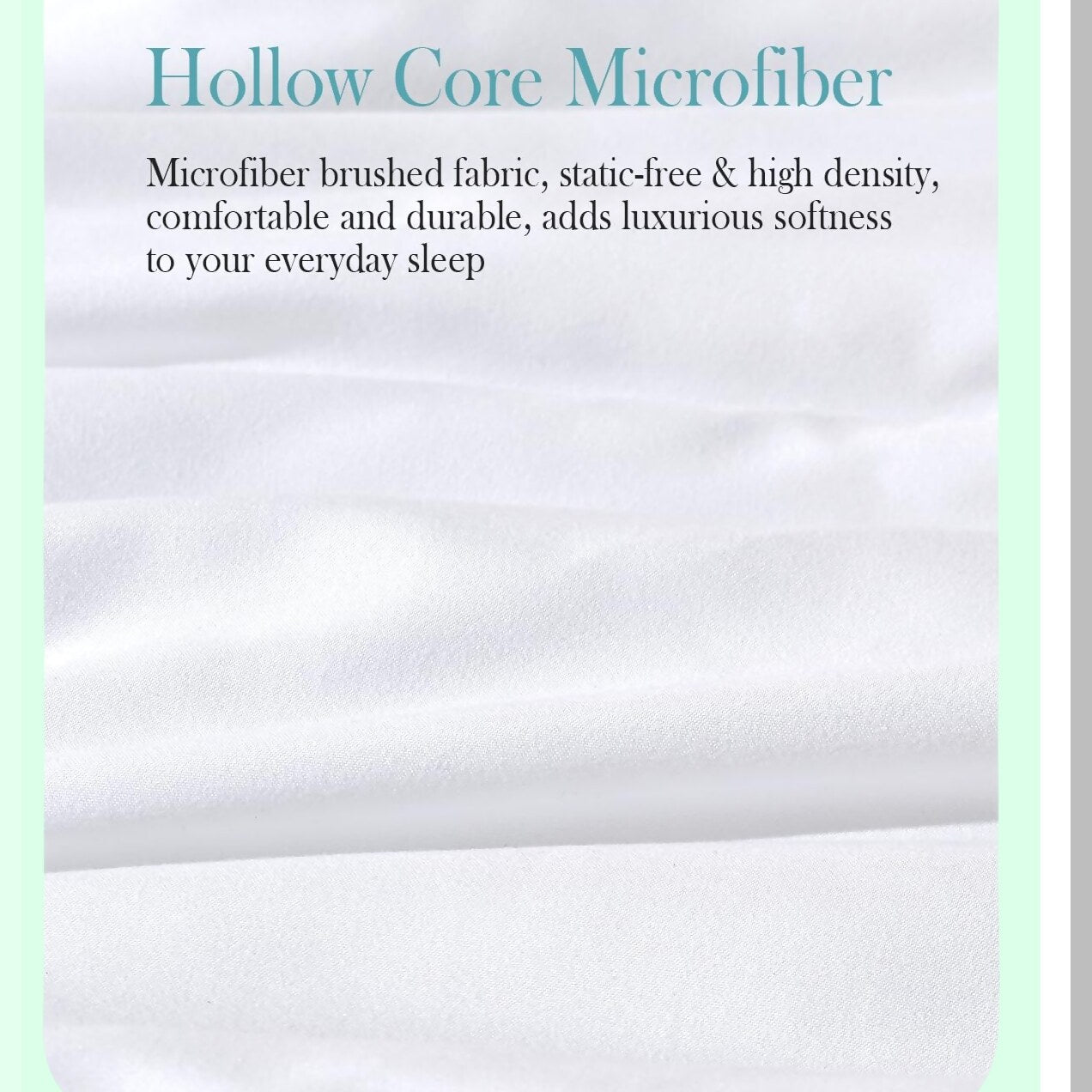 UltraPlush All Season Oversized Comforter - 120x120 White | Lightweight Bedding Duvet Insert | Soft Breathable Down Alternative Microfiber | 8 Corner Tabs for Secure Fit | King Size Comforter