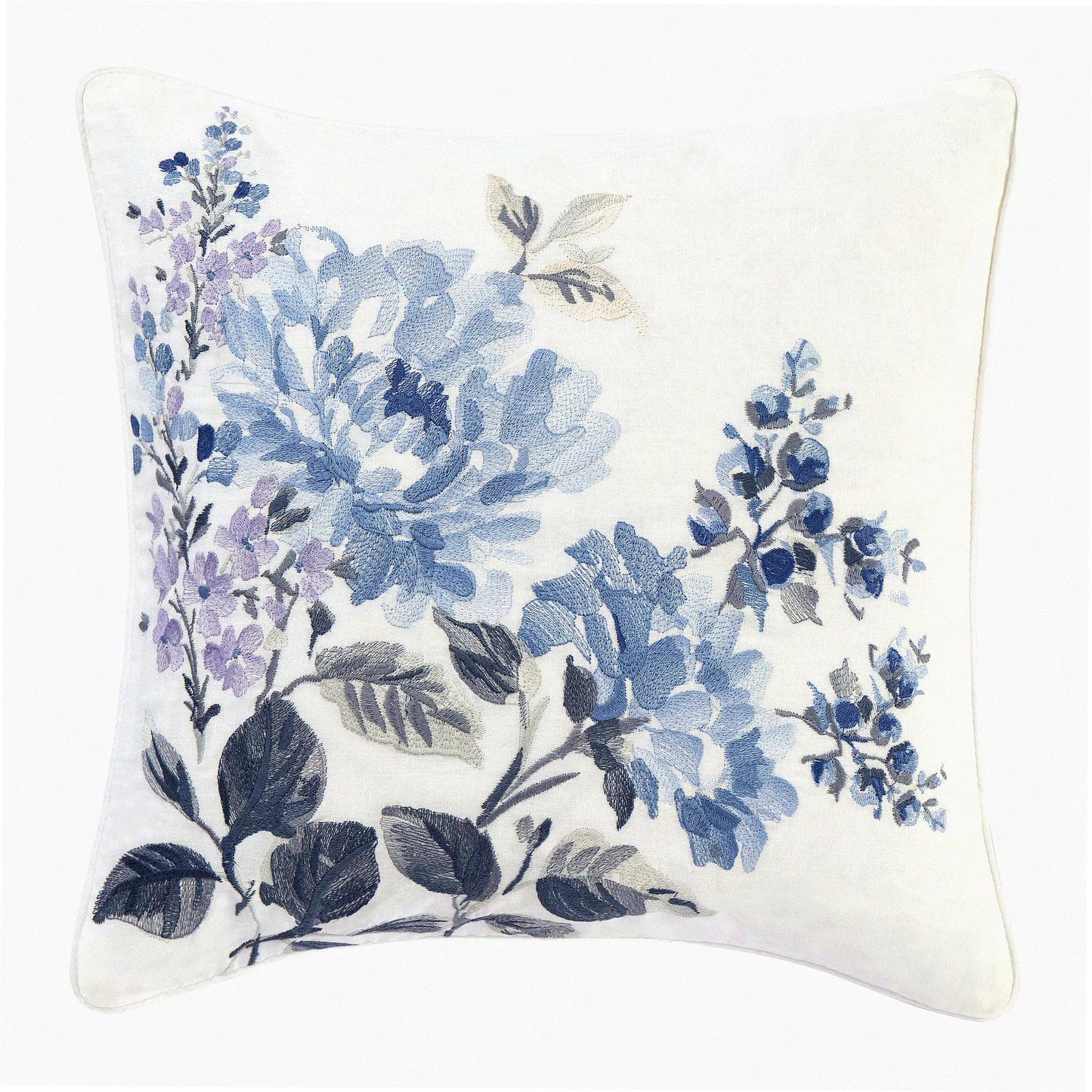 Cozy Cottage Blue Envelope Throw Pillow - Home Decor Accent Cushion for Living Room, Bedroom, Sofa - Soft, Stylish, Comfortable - 1 Pack
