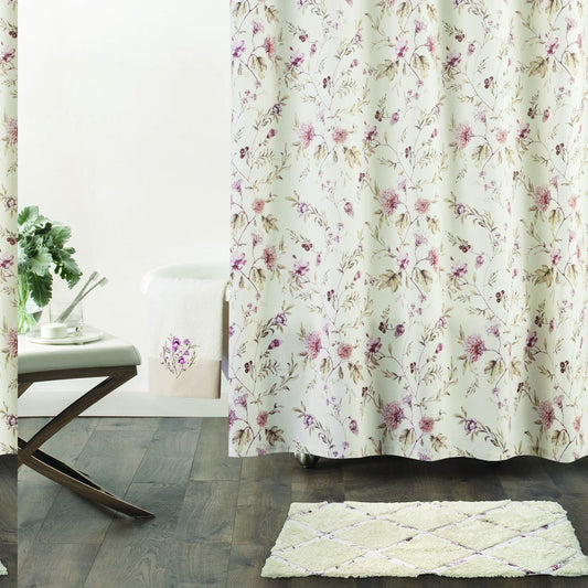 Alene Shower Curtain 72"X72" Cotton Multi