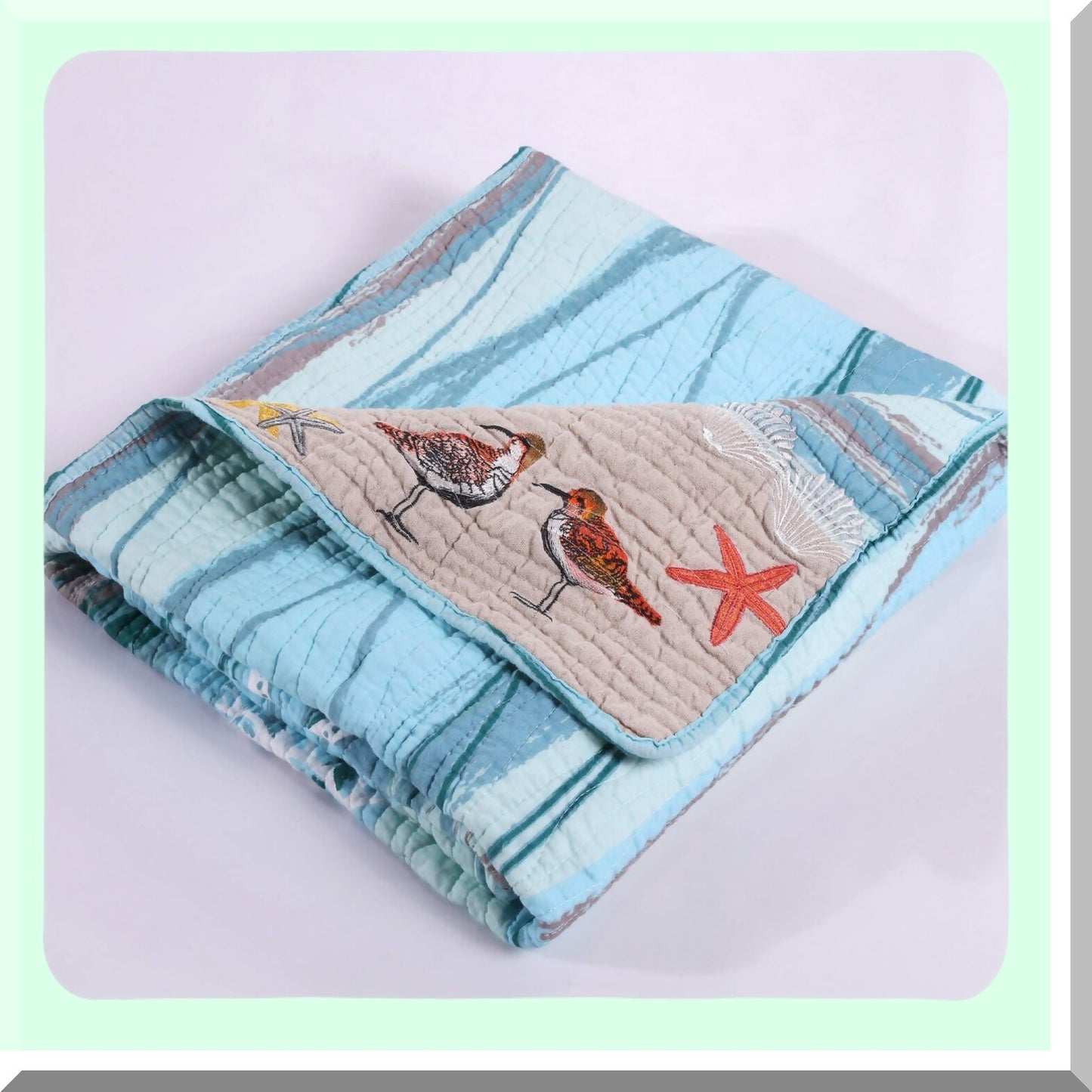Maui Cozy Comfort Throw Blanket - Ultra Soft 50x60
