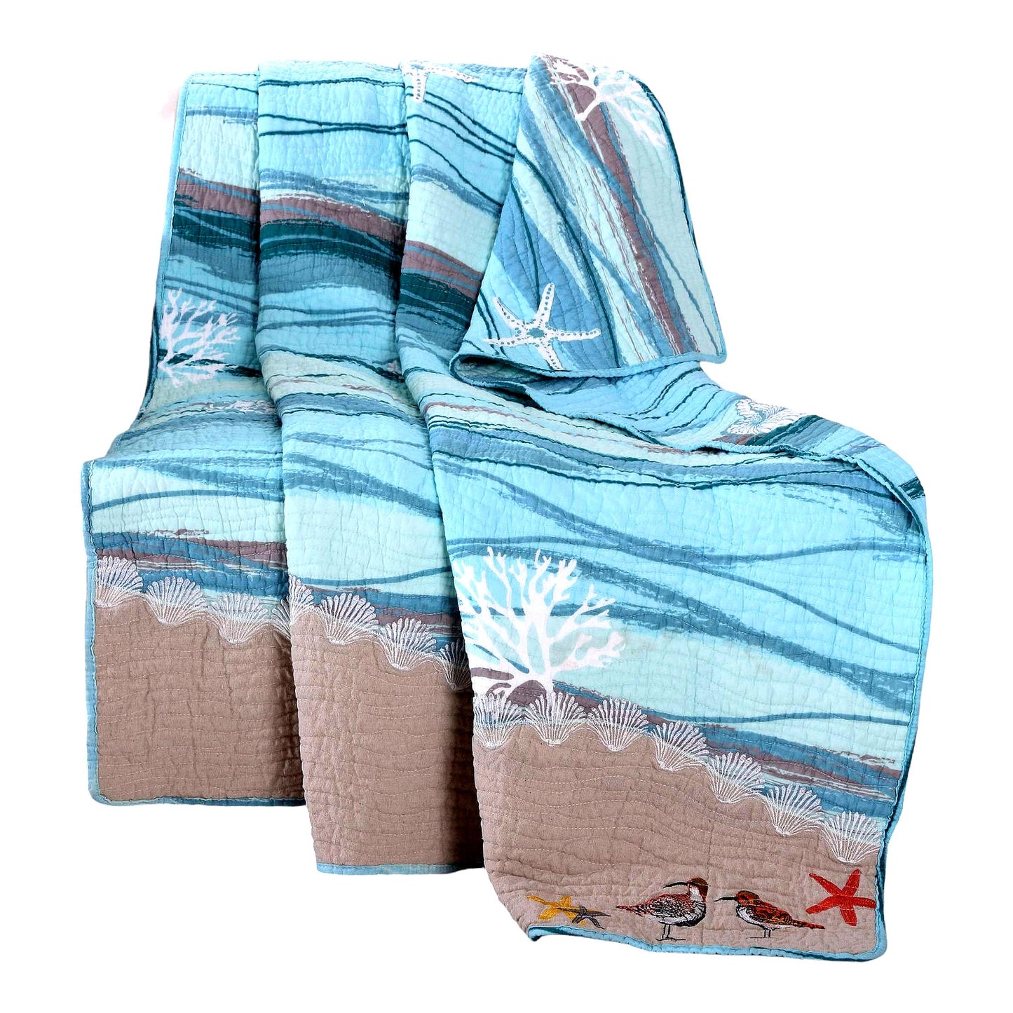 Maui Cozy Comfort Throw Blanket - Ultra Soft 50x60