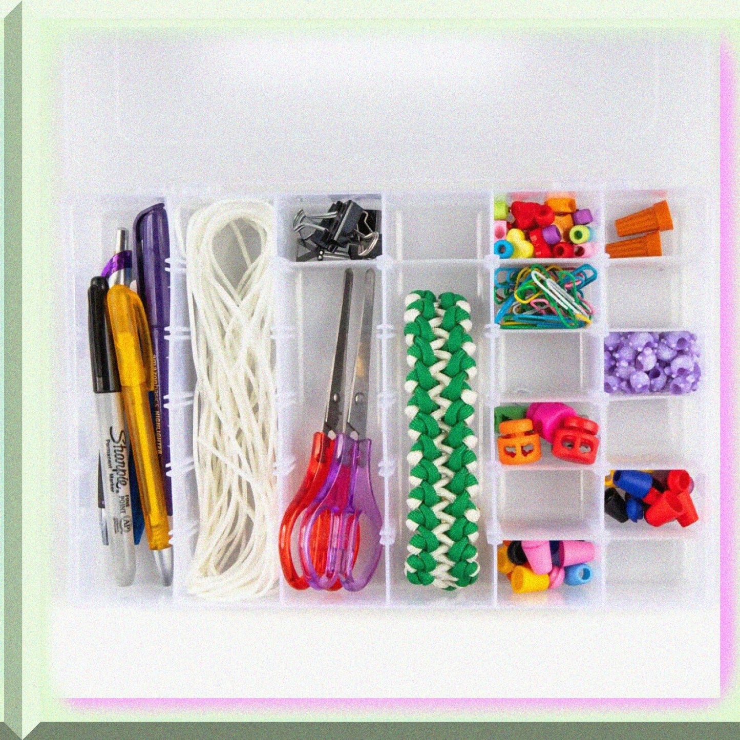 Embroidery Floss and Thread Organizer Box