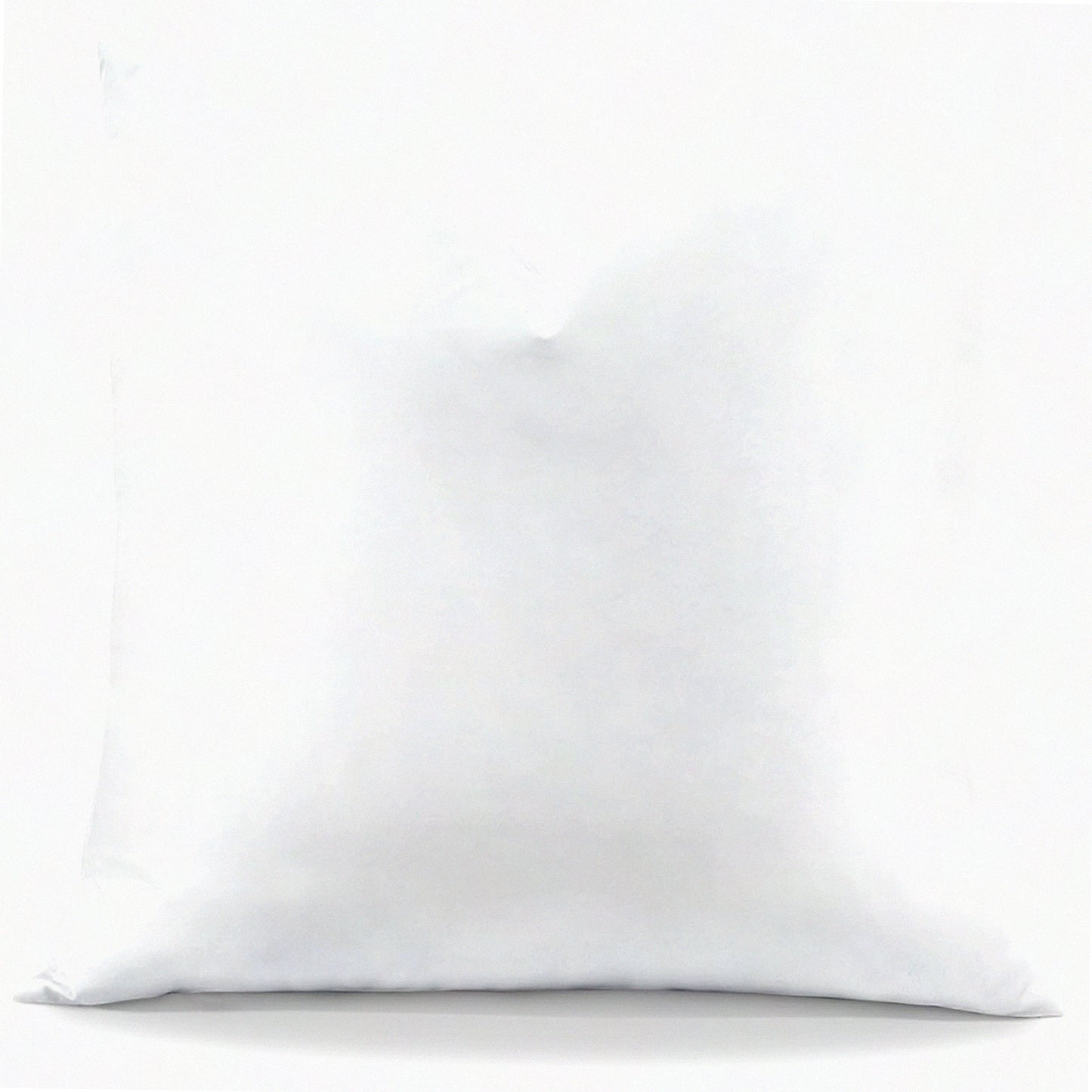 Fluffy Cotton Square Pillow Insert - Soft 20x20 Down Throw Pillow for Sofa Couch Bed - Decorative White Insert Pack - Fluffy Square Pillow
