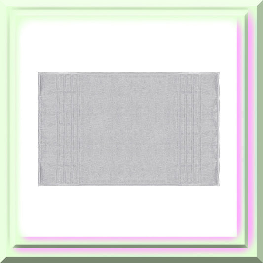 1000 GSM Light Grey Oversized Bath Mat 28x44