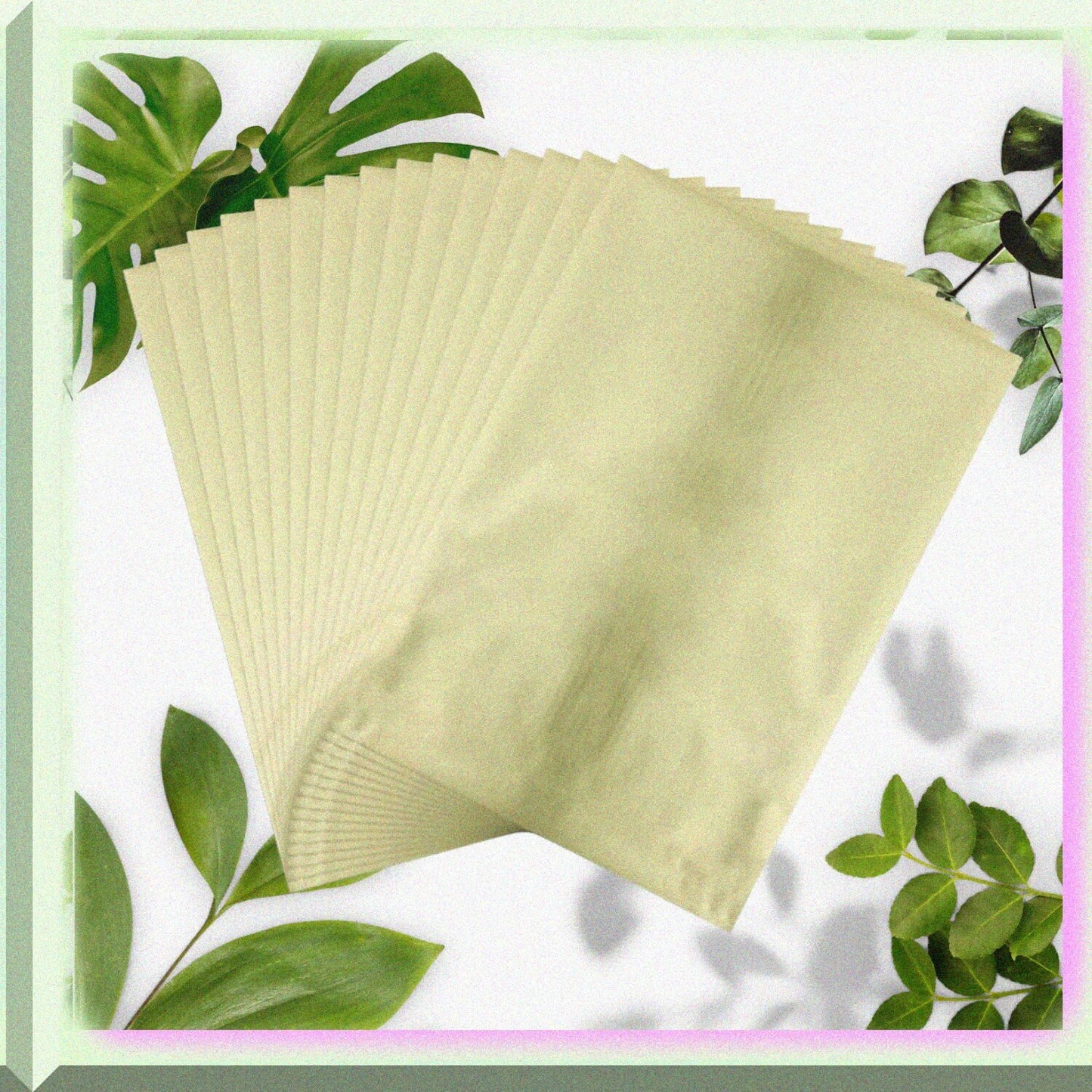 20x29cm Pale Gold Hot Foil Paper Pack 50 Sheets