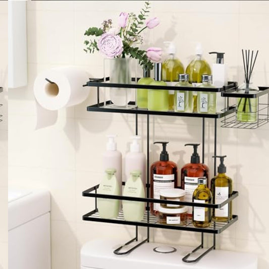 2-Tier Over The Tet Bathroom Organizer