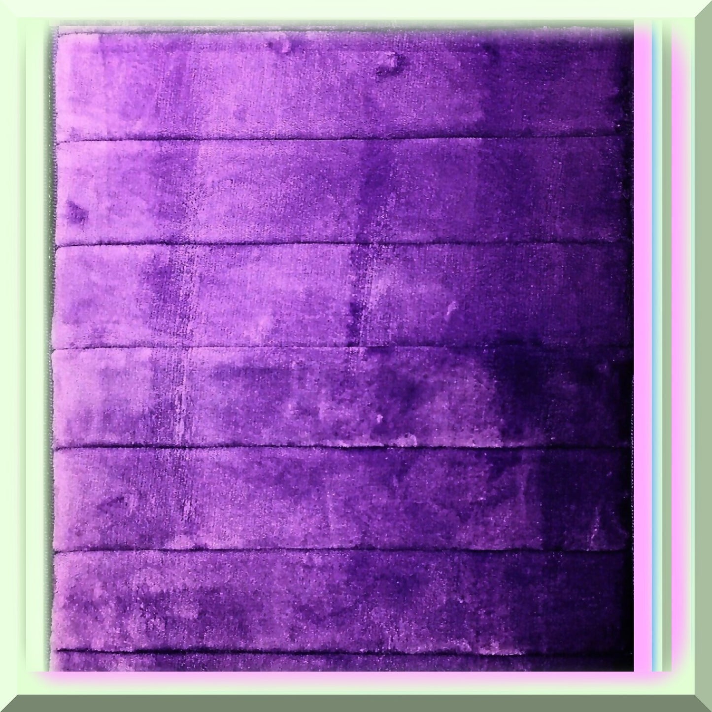 Purple Memory Foam Bath Mat 17x24 Inches