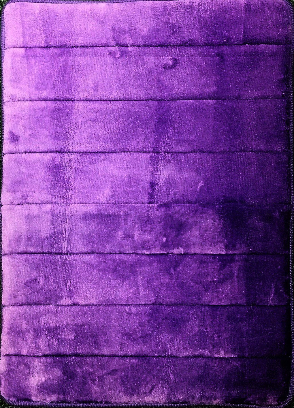 Purple Memory Foam Bath Mat 17x24 Inches