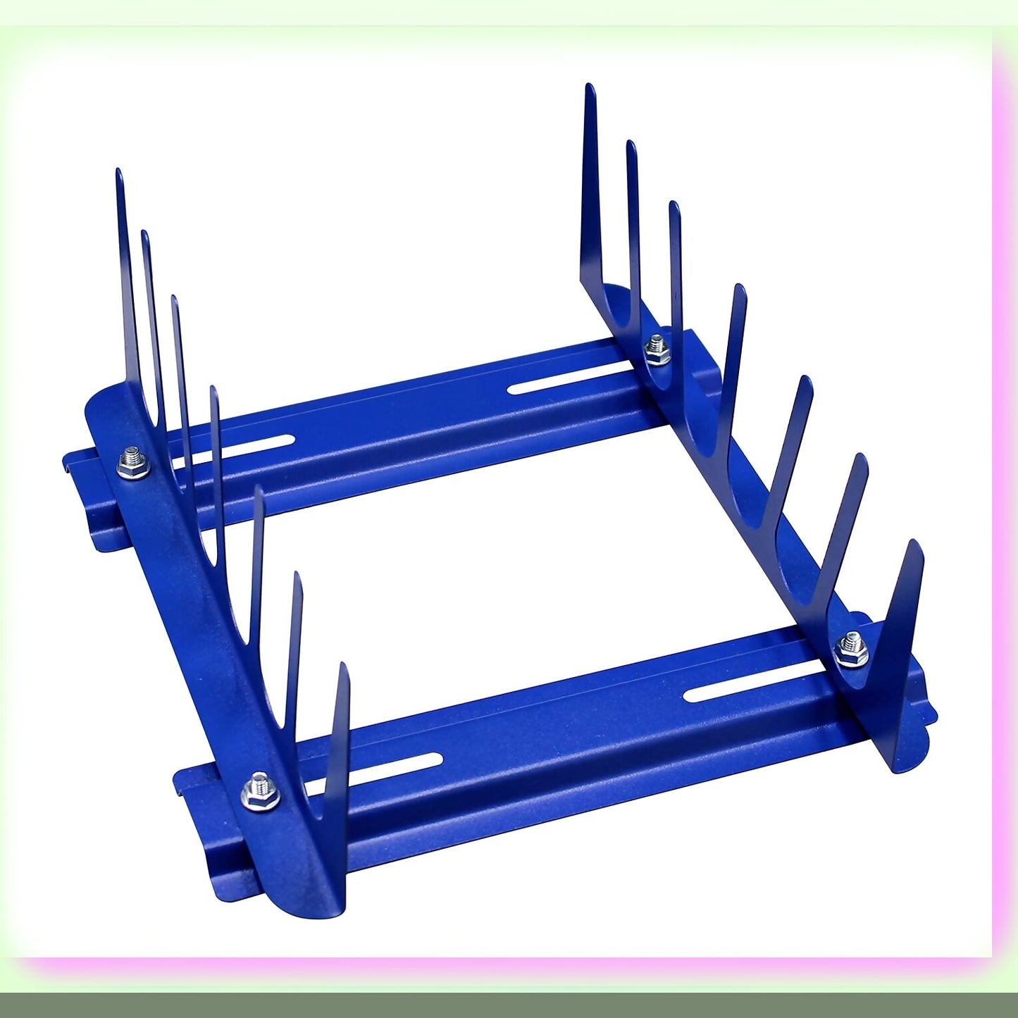 6-Layer Desktop Screen Rack for Squeegees and Scrapers