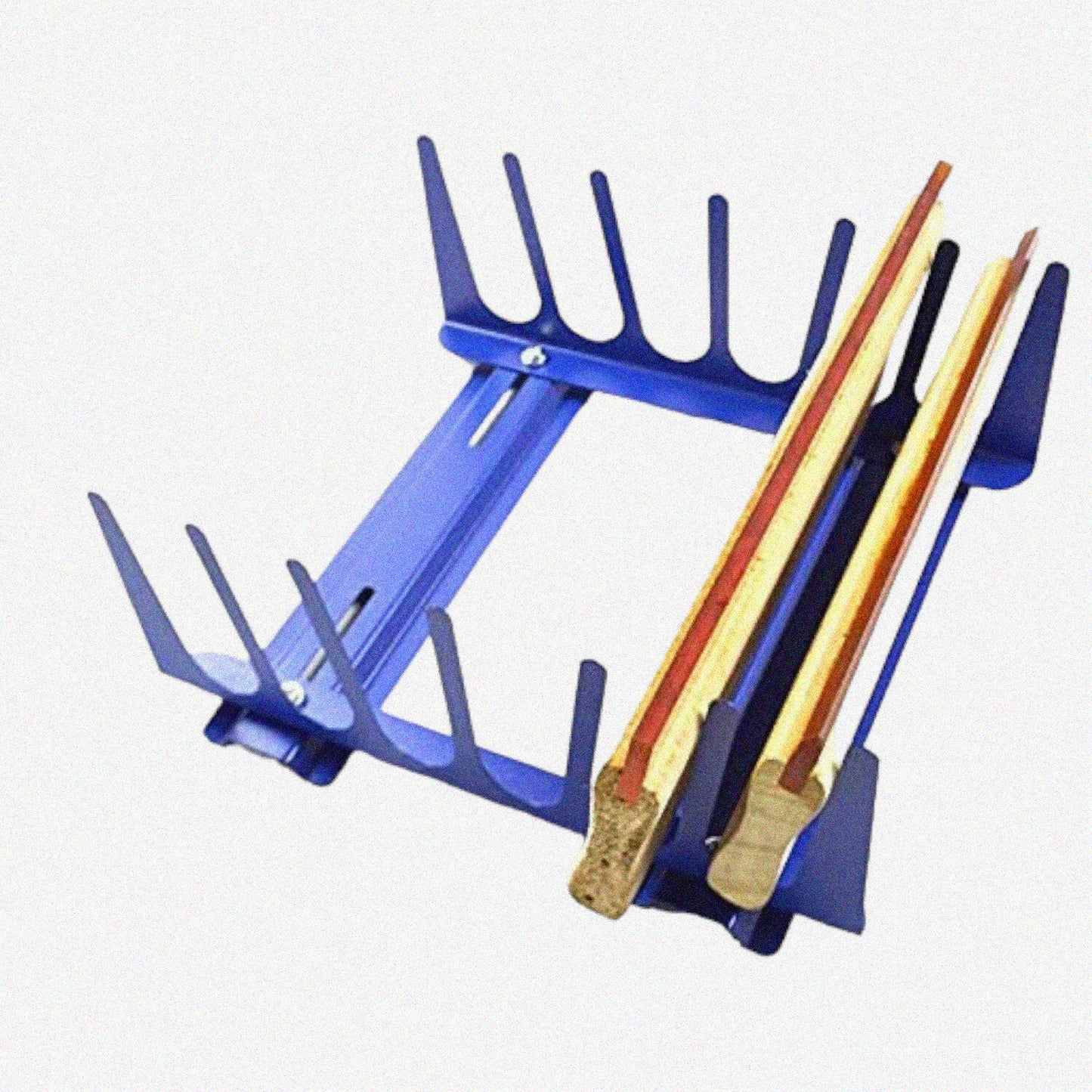 6-Layer Desktop Screen Rack for Squeegees and Scrapers
