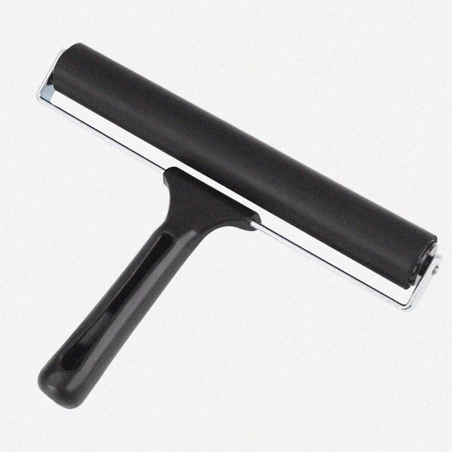 Portable Black Rubber Brayer Roller 20cm