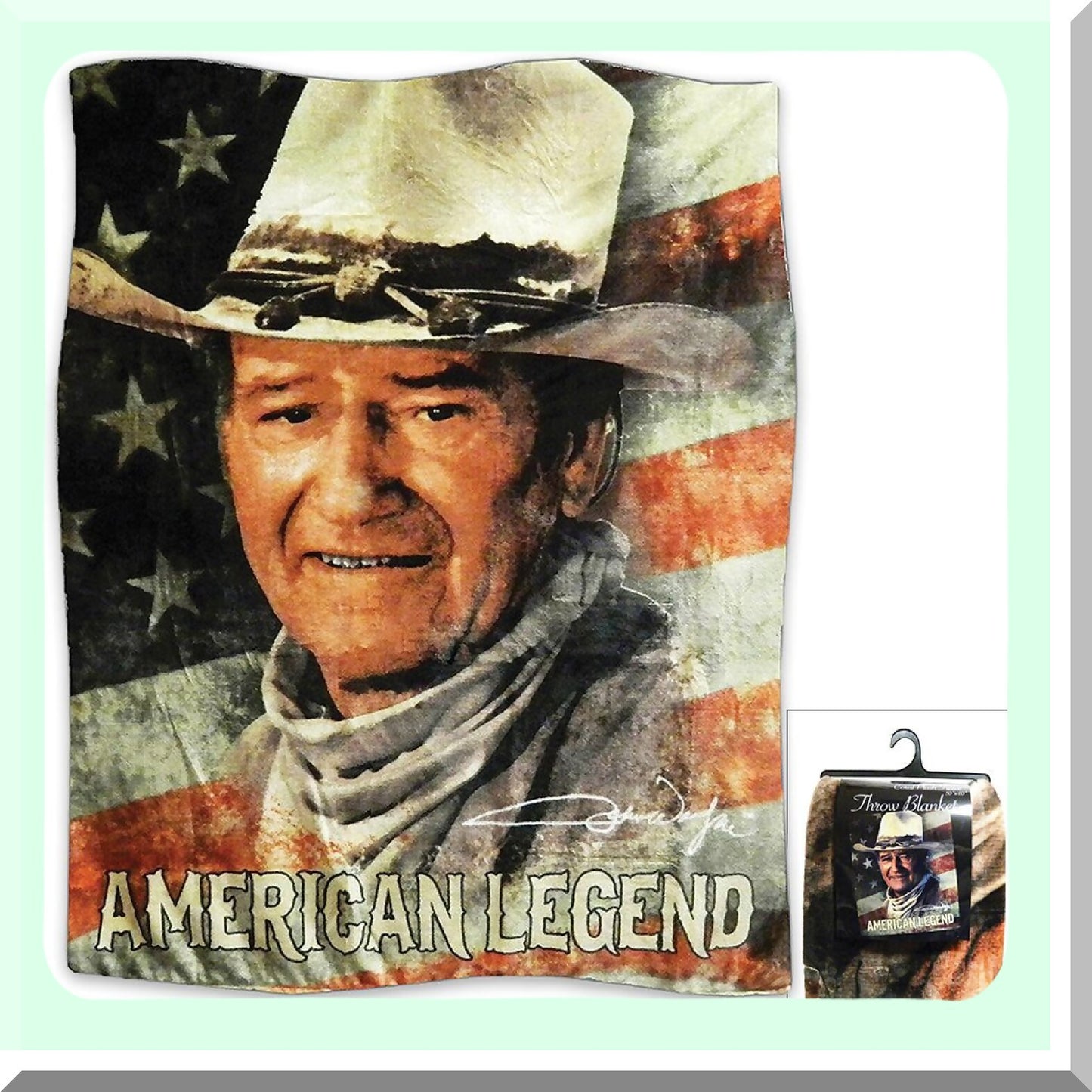 Western Heritage Cozy Polyester Throw Blanket
