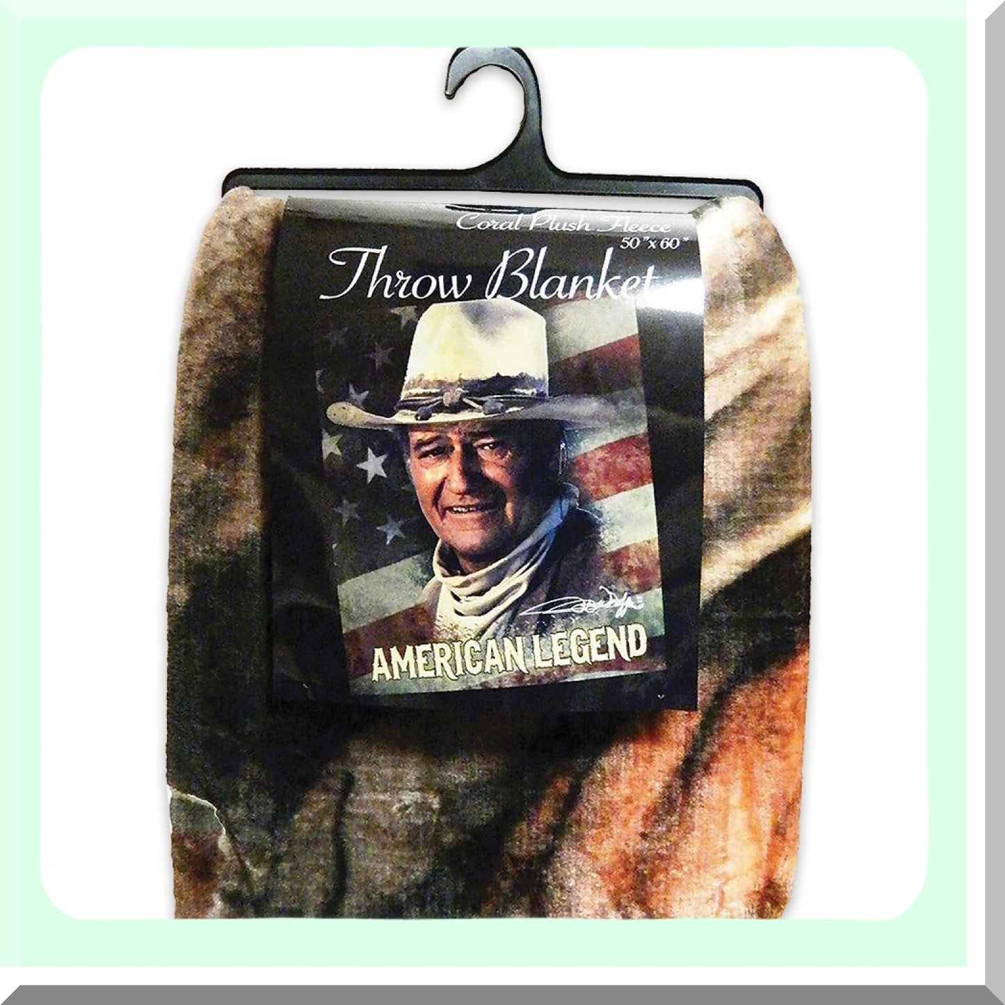 Western Heritage Cozy Polyester Throw Blanket