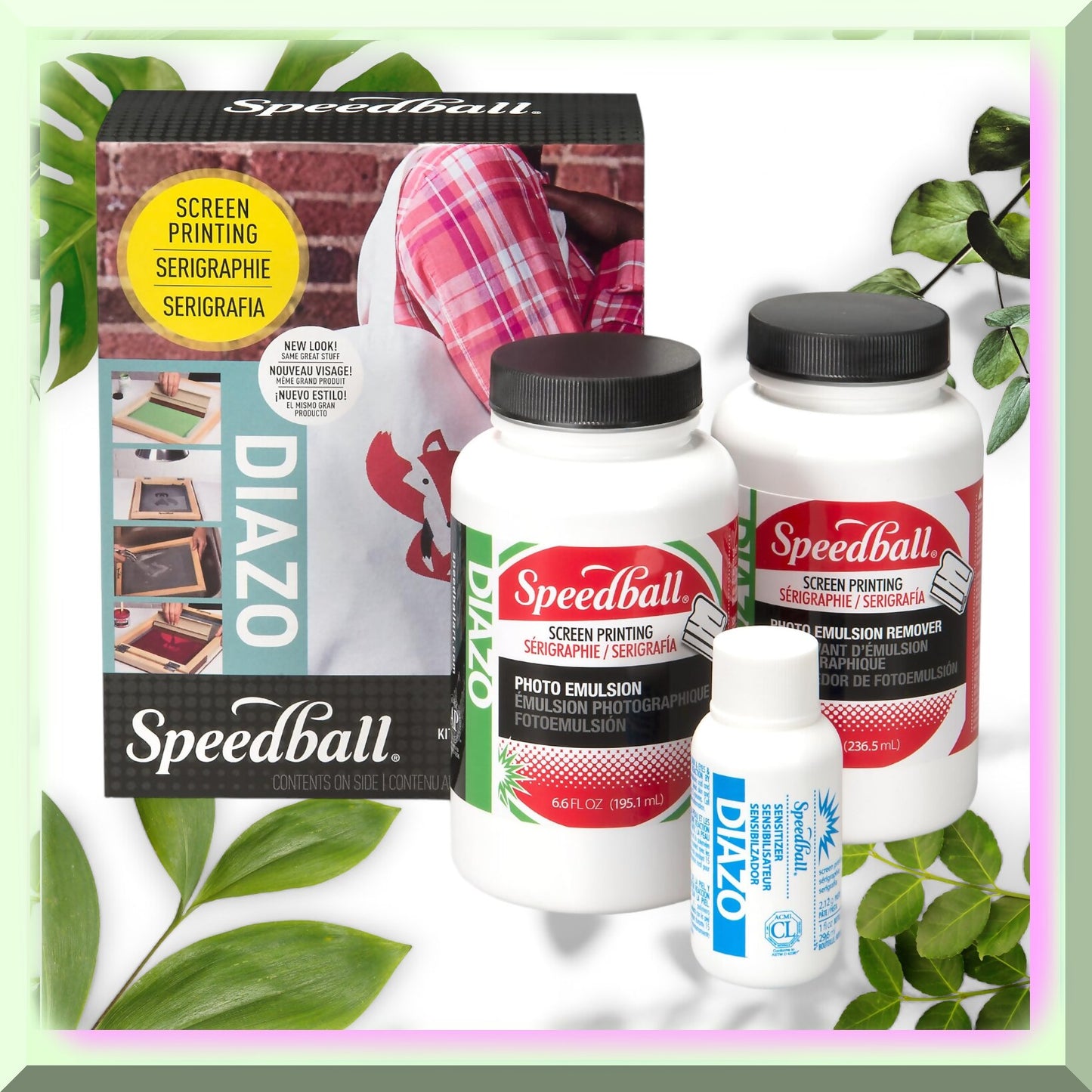 PrintPro Diazo Emulsion Screen Printing Kit