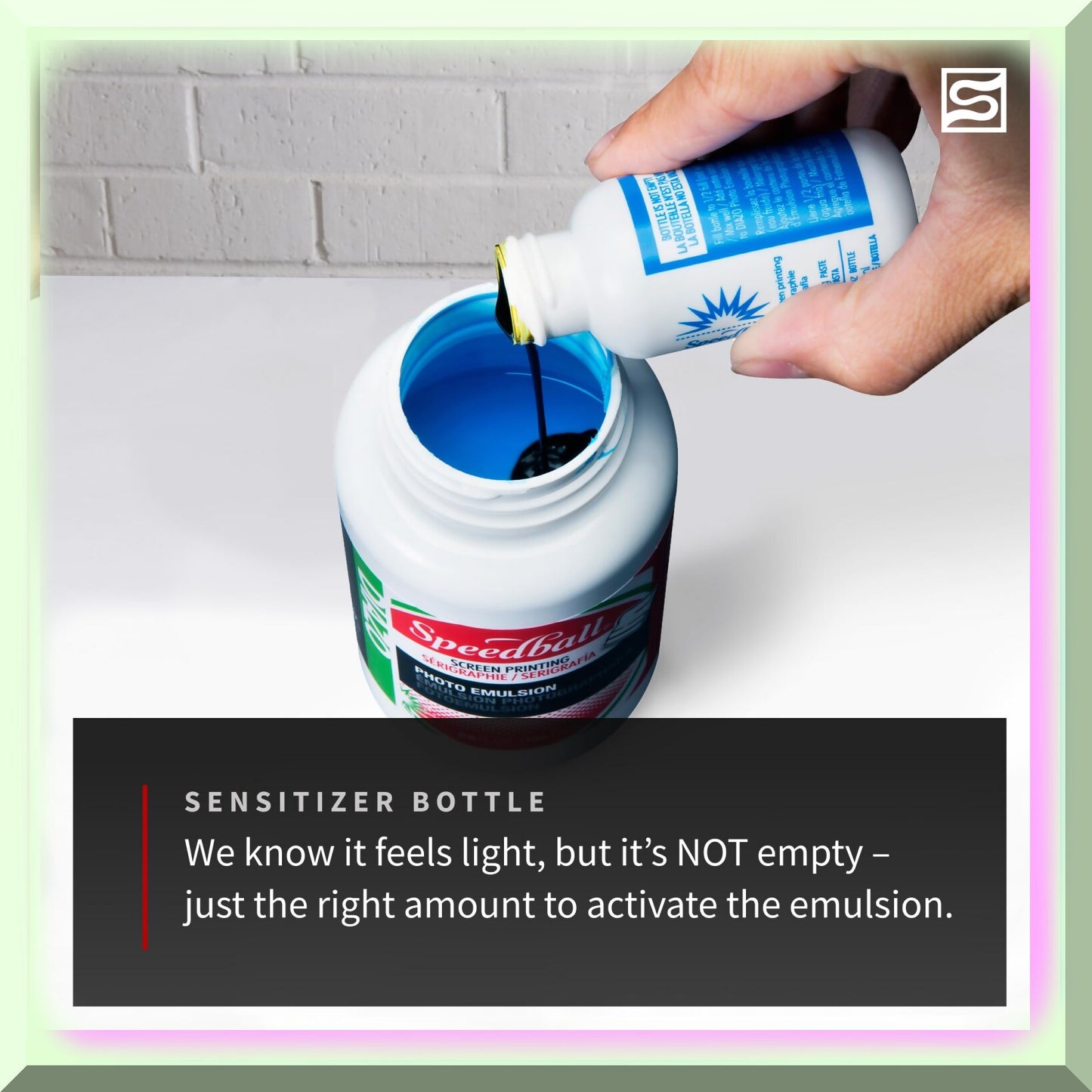 PrintPro Diazo Emulsion Screen Printing Kit
